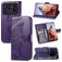 Mobigear Butterfly Xiaomi Mi 11 Ultra Wallet case - Purple