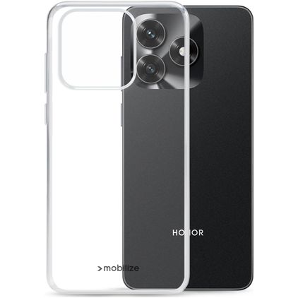 Mobilize Gelly Transparente HONOR X5C Plus TPU flexible Carcasa - Transparente