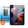 Mobigear iPad Air 11 polegadas (2024) Vidro temperado Película de ecrã - Compatível com capas (Pack de 3)