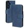 Mobiparts Classic Wallet Samsung Galaxy S25 MagSafe Plånboksfodral - Steel Blue