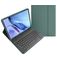 Mobigear Keys iPad Air 5 (2022) QWERTY Bluetooth-tastatur Pungetui + Stylus-holder - Grøn