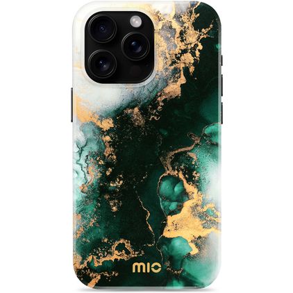 MIO iPhone 16 Pro Max MagSafe Tvrdý plast Zadní kryt - Green Marble