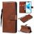 Mobigear Premium iPhone 12 Pro Wallet case - Brown