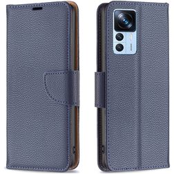 Mobigear Wallet Xiaomi 12T Pungetui med Seddelrum - Blå
