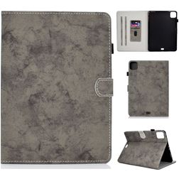 Mobigear Folio iPad Air 4 (2020) Funda tipo libro + Portalápices - Marble Gray