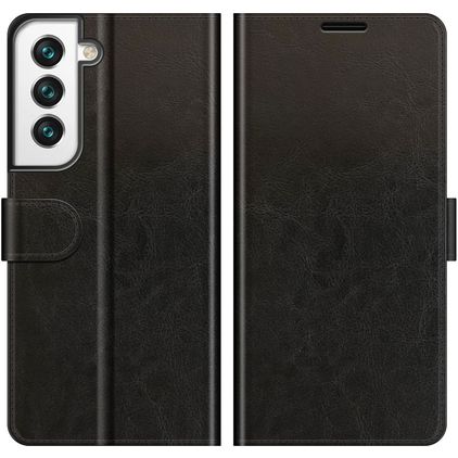 Mobigear Wallet Samsung Galaxy S22 Funda tipo libro Cartera - Negro