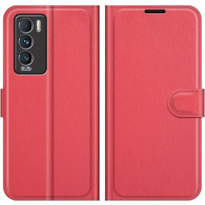 Mobigear Classic Realme GT Master Edition Wallet case - Red