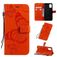 Mobigear Butterfly Samsung Galaxy A71 Plånboksfodral med sedelfack - Orange