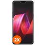 Mobigear OPPO RX17 Pro Cristal templado Protector de pantalla - Compatible con fundas (pack de 2)