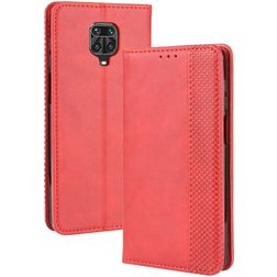 Mobigear Sensation Xiaomi Redmi Note 9S Wallet case - Red