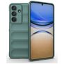 Mobigear Bumpy Samsung Galaxy S26 Plus Flexibilní TPU Zadní kryt - Tmavě zelená