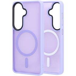 Mobiparts Hardcover Samsung Galaxy S26 MagSafe Tvrdý plast Zadní kryt - Satin Lila