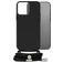 Mobilize Lanyard Gelly iPhone 13 Pro Flexible TPU Case with lanyard - Black