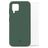 Mobilize Rubber Gelly Samsung Galaxy A22 4G TPU flexível Capa traseira - Matt Green