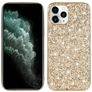 Mobigear Glitter iPhone 12 Fodral Hårdplast Skal - Guld