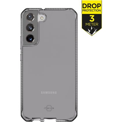 ITSKINS SpectrumClear Samsung Galaxy S22 Plus TPU flexível Capa traseira Antichoque - Smoke
