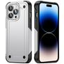 Mobigear Slim Armor iPhone 14 Pro Hard Case Back cover Shockproof - White