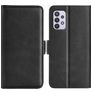 Mobigear Slim Magnet Samsung Galaxy A53 Lompakkokotelo + Setelitasku - Musta