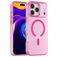 Mobigear Shockproof iPhone 17 Pro Max MagSafe Fodral Hårdplast Skal - Rosa