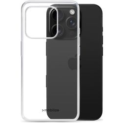 Mobilize Gelly Läpinäkyvä iPhone 16 Pro Joustava TPU Suojakuori - Läpinäkyvä