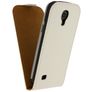 Mobilize Ultra Slim Flip Samsung Galaxy S4 Mini Flipfodral - Vit