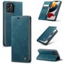 CaseMe 013 iPhone 13 Pro Max Funda tipo libro Cartera - Azul