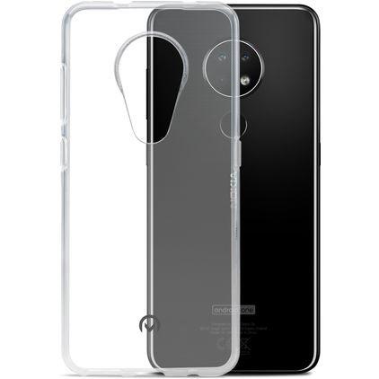 Mobilize Gelly Transparente Nokia 6.2 TPU flexible Carcasa - Transparente