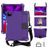 Mobigear HexStrap iPad Air 5 (2022) Capa Plástico rígido / Espuma EVA Capa traseira + Suporte para caneta stylus + Alça de ombro + Suporte - Roxo