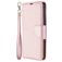 Mobigear Litchi Luxury Wallet Book Case Rose Gold Samsung Galaxy A41