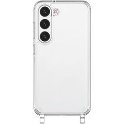 Mobigear Mix & Match Transparente Samsung Galaxy S23 FE TPU flexível Capa com cordão - Transparente