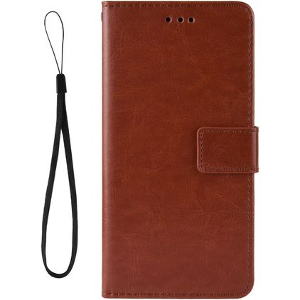 Mobigear Wallet Vivo V21 Pungetui med Seddelrum - Brun
