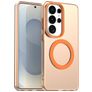 Mobigear Shockproof Samsung Galaxy S26 Ultra MagSafe Funda Plástico rígido Carcasa - Naranja