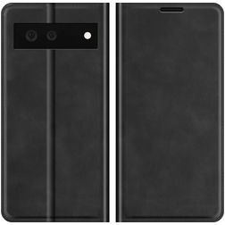 Mobigear Wallet Google Pixel 6 Funda tipo libro Cartera - Negro