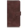 Mobigear Croco Xiaomi 12 Pro Wallet case - Brown