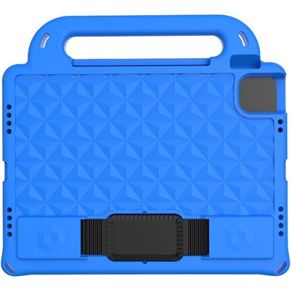 Mobigear Diamond iPad Pro 11 pulgadas (2021) Funda infantil para tablet con asa - Azul