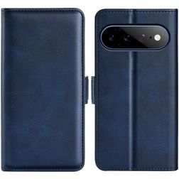 Mobigear Slim Magnet Google Pixel 11 Pro XL Lompakkokotelo + Setelitasku - Tummansininen