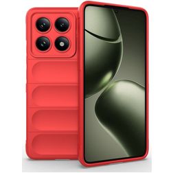Mobigear Bumpy Xiaomi 14T Flexible TPU Back cover - Red