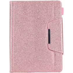 Mobigear Luxury iPad 7 (2019) Etui z klapką + Uchwyt na rysik - Różowy
