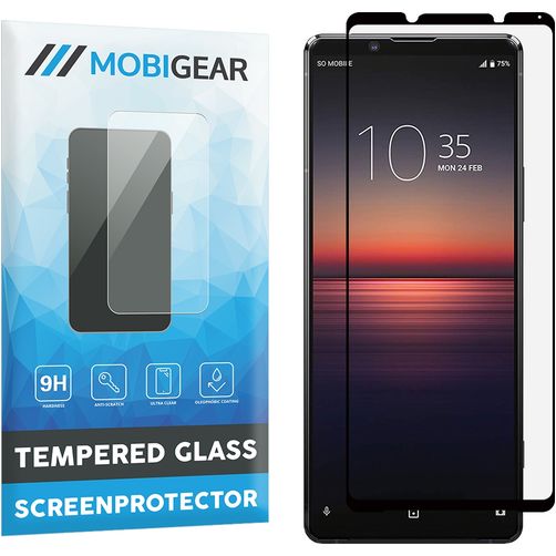 Mobigear Premium Sony Xperia 1 II Vetro Protezione schermo - Compatibile con le cover - Nero