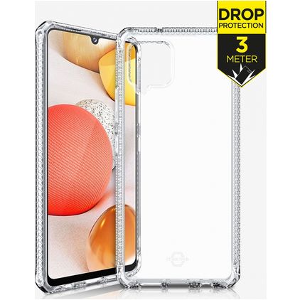 ITSKINS SpectrumClear Läpinäkyvä Samsung Galaxy A42 Joustava TPU Suojakuori Iskunkestävä - Läpinäkyvä