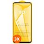 Mobigear Premium Samsung Galaxy A11 Tempered Glass Screen Protector - Case Friendly - Black (3-Pack)