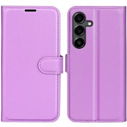 Mobigear Classic Samsung Galaxy S25 FE Funda tipo libro Cartera - Morado