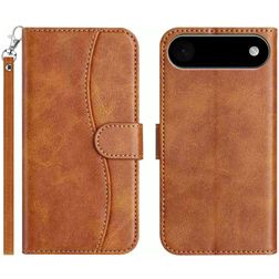 Mobigear S Line iPhone Air Pungetui med Seddelrum - Brun