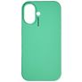 Nudient Base iPhone 16 Plus Silicona Carcasa - Mint Green