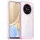 Mobigear Crystal HONOR Magic 4 Lite Fodral Hårdplast Skal - Transparent / Rosa