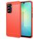 Mobigear Brushed Slim Samsung Galaxy A26 Flexibilní TPU Zadní kryt - Červená