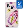 My Style Magneta Samsung Galaxy A20e Elastyczne TPU Etui plecki - Feathers