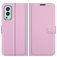 Mobigear Classic OnePlus Nord 2 Etui z klapką typu portfel - Różowy