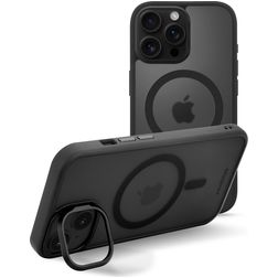 Mobilize Hybrid Pro iPhone 16 Pro Max MagSafe Hårdt Bagsidecover Stødsikkert - Sort