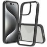 Mobigear Crystal iPhone 16 Pro Hardcase Etui plecki - Czarny